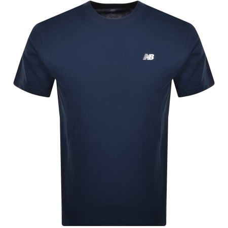 New Balance Bookshelf Logo T Shirt Navy Mainline Menswear Denmark